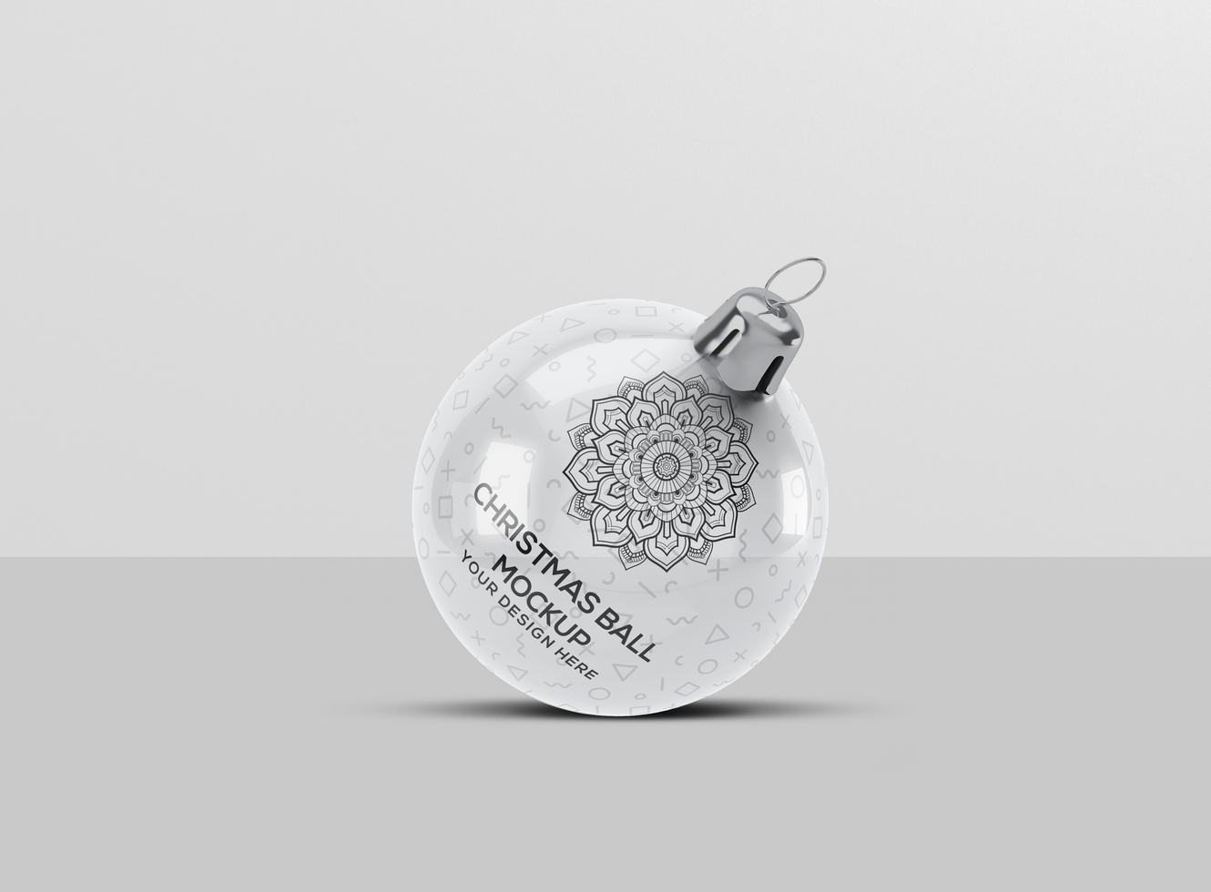 Christmas Ball Mockup psd