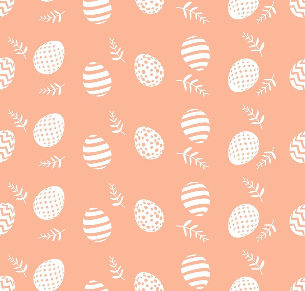 Happy easter day. Colorful easter egg pattern seamless background. design for mask face, pillow, clothing, fabric, gift wrap. Vector. vector