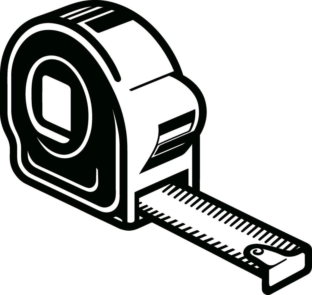 Measuring Tape Tool vector