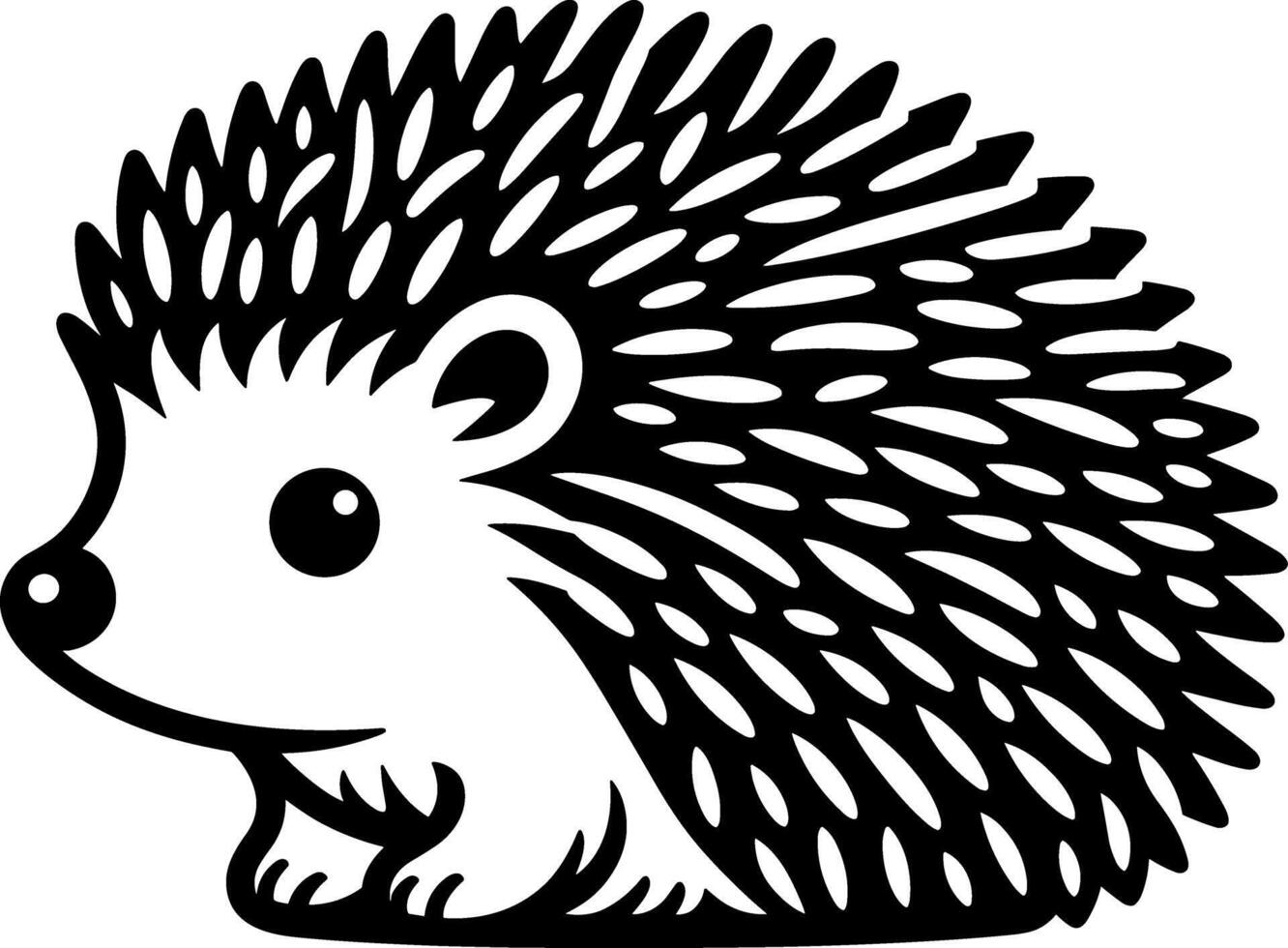 Hedgehog Porcupine Echidna vector