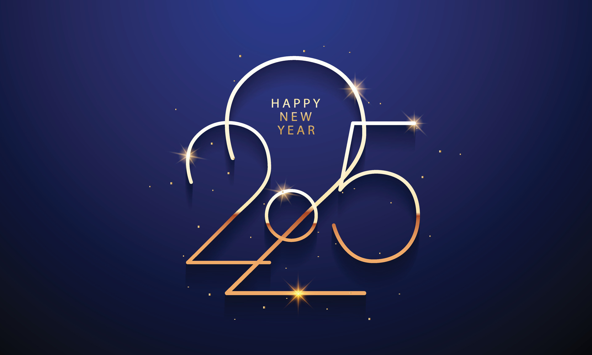 2025 Happy New Year Background Design Greeting Card Banner Poster 2025 Happy New Year Background Design Greeting Card Banner Poster Illustration Vector