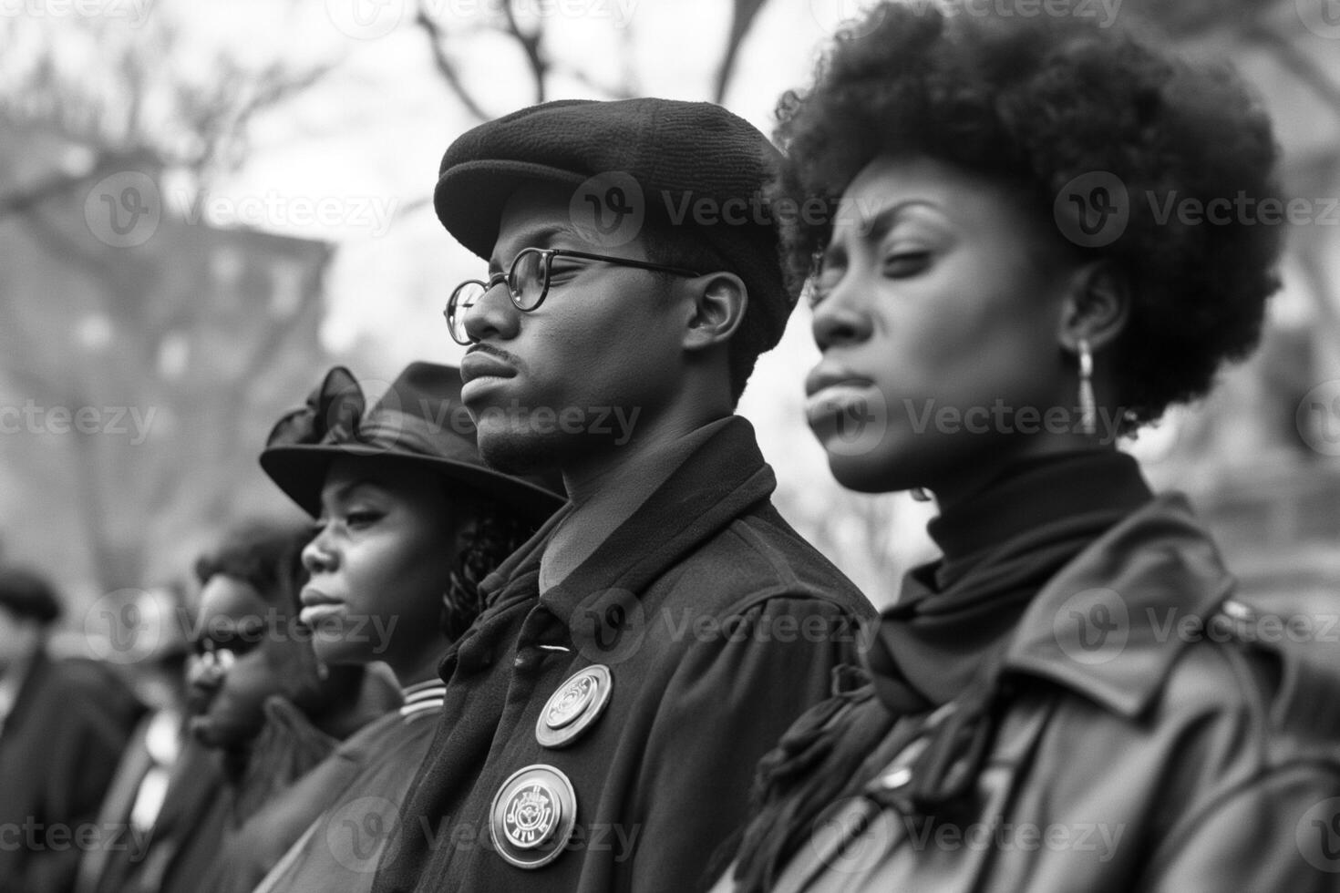 AI generated Black month history, juneteenth, black lives matter concept photo