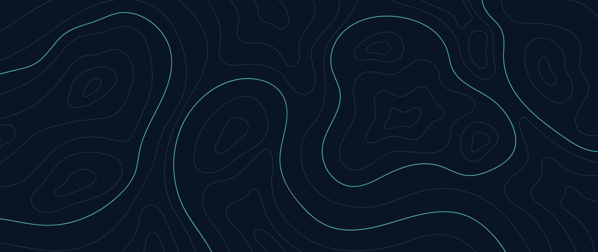 Abstract line art background vector. Mountain topographic terrain map background with abstract shape lines texture. Design illustration for wall art, fabric, packaging, web, banner, app, wallpaper. vector