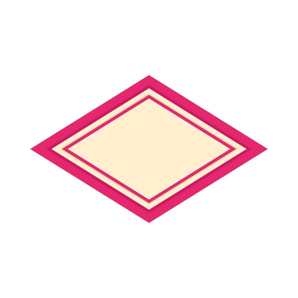 frame shape illustration vector