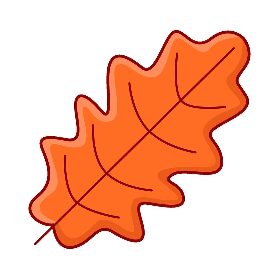 maple leaf autumn illustration vector