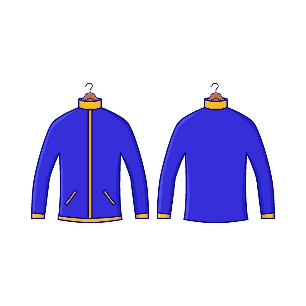 deporte chaqueta ilustración vector