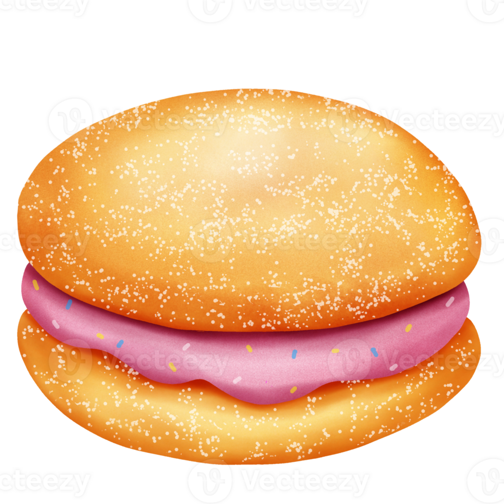macaron with icing png