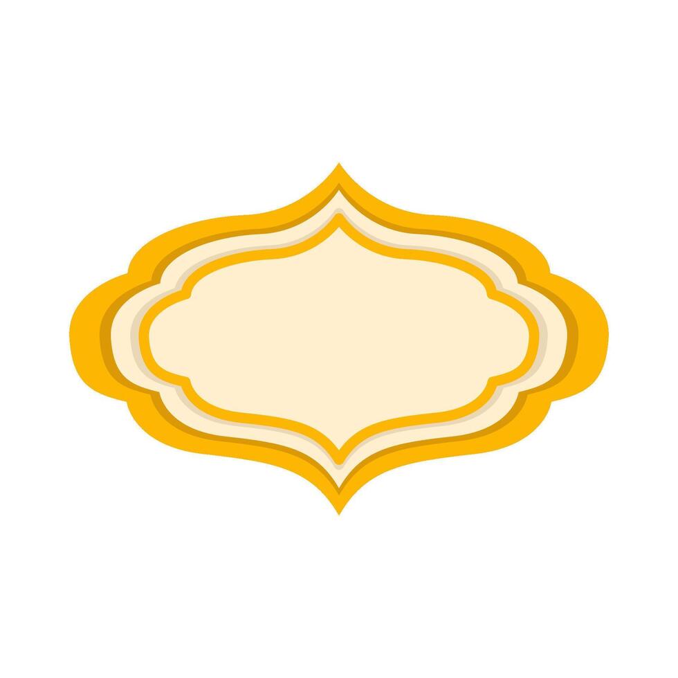 frame oval illustration vector