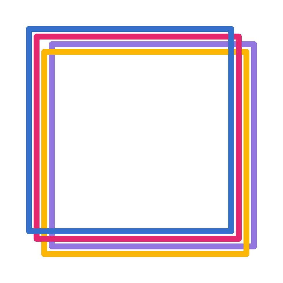 frame rectangle illustration vector