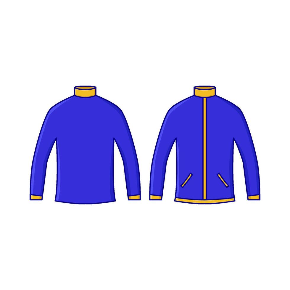 deporte chaqueta ilustración vector