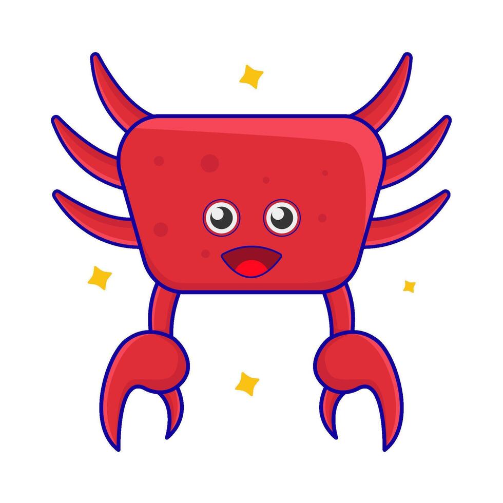 cangrejo animal ilustración vector