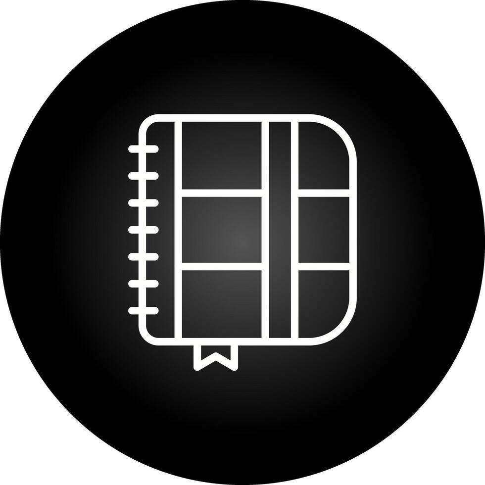 Notebook Vector Icon