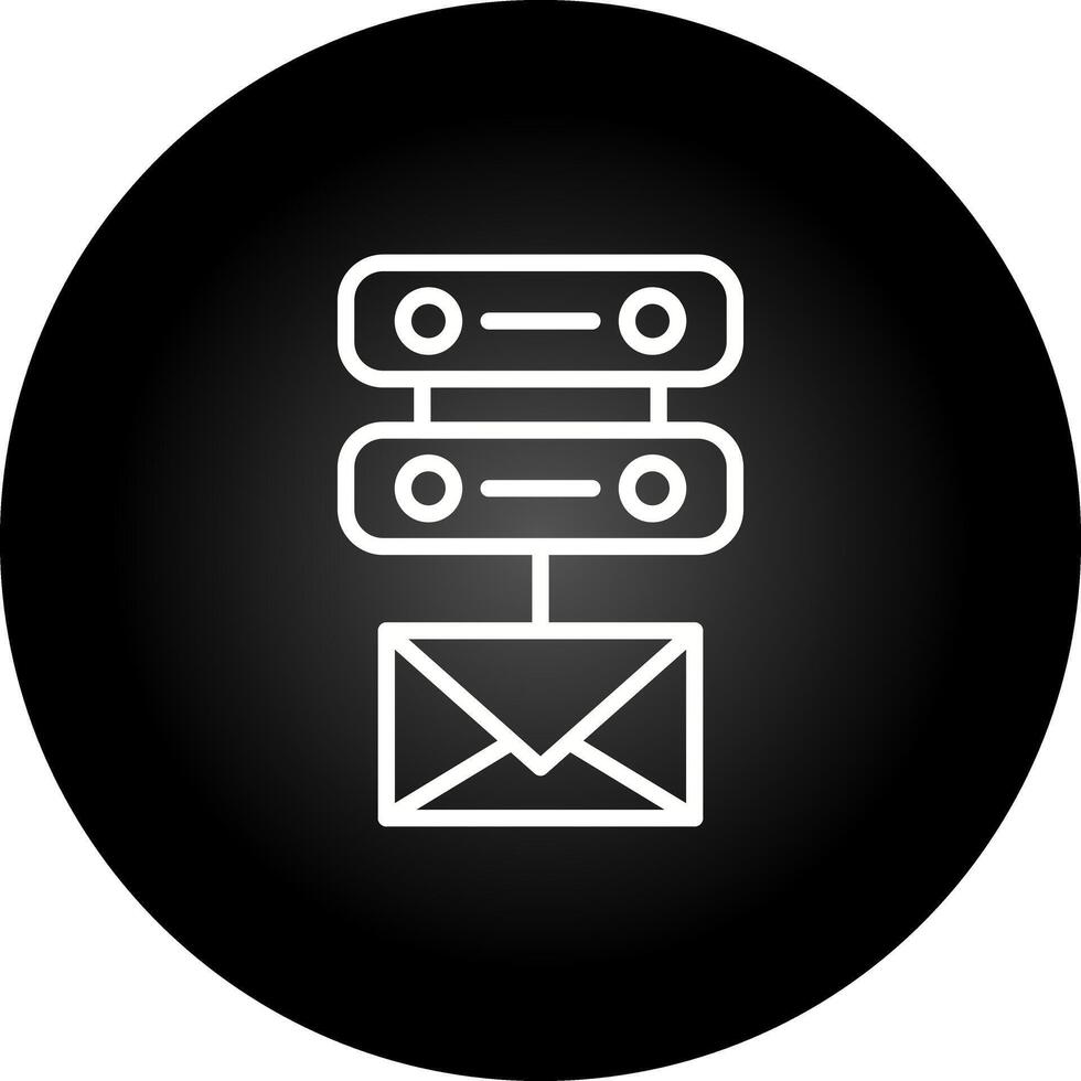 Email Server Vector Icon