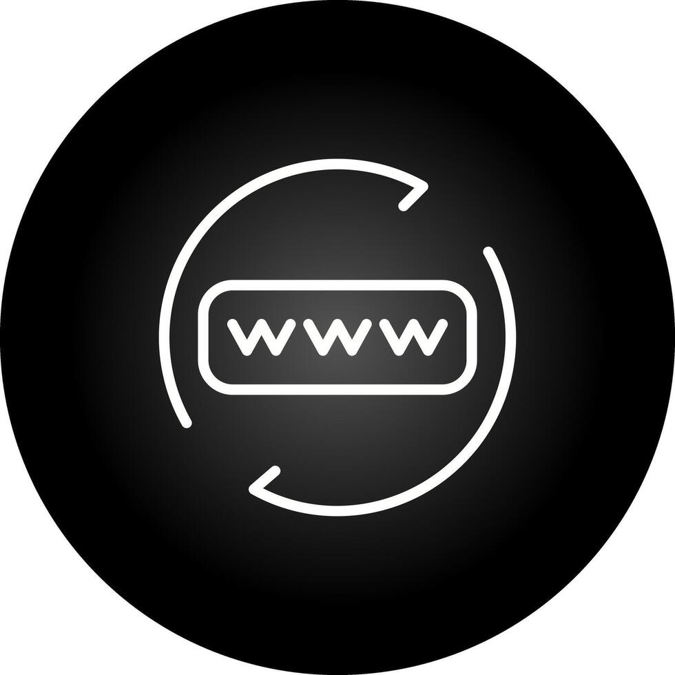 Domain Renewal Vector Icon