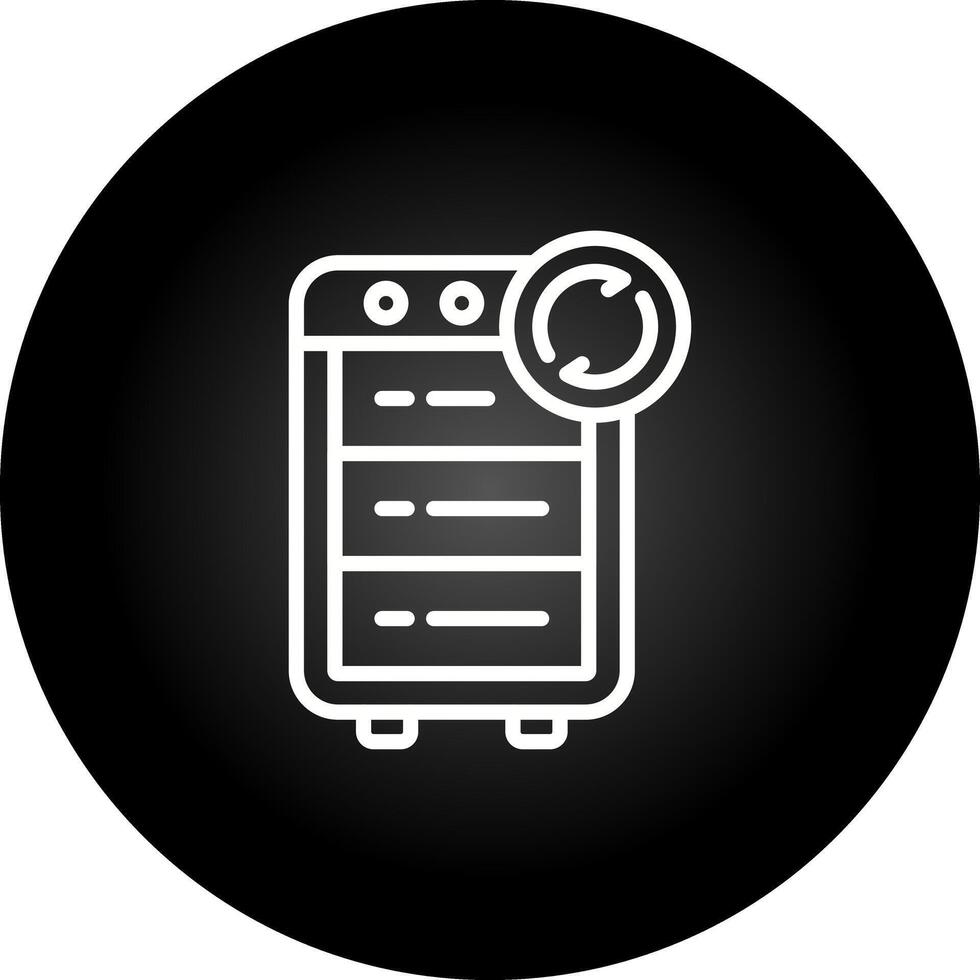 Backup Server Vector Icon