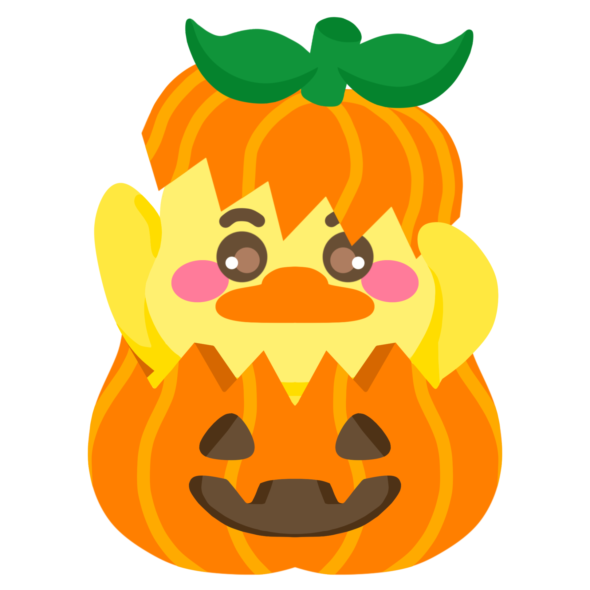 A Duck On Pumpkins Png Clipart 37133097 PNG a-duck-on-pumpkins-png-clipart-37133097-png