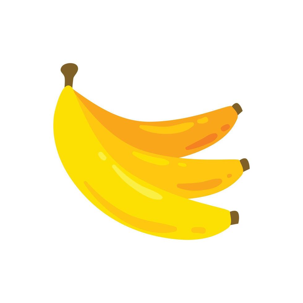 vector banana fresh fruit icon isolated design