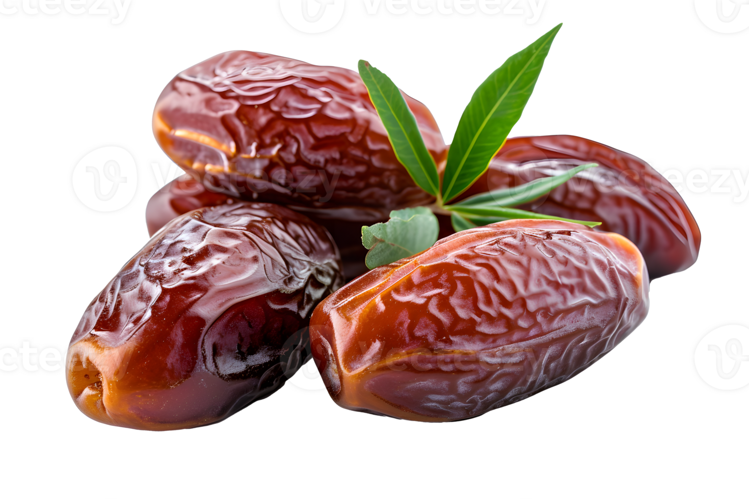AI generated dates isolated on PNG