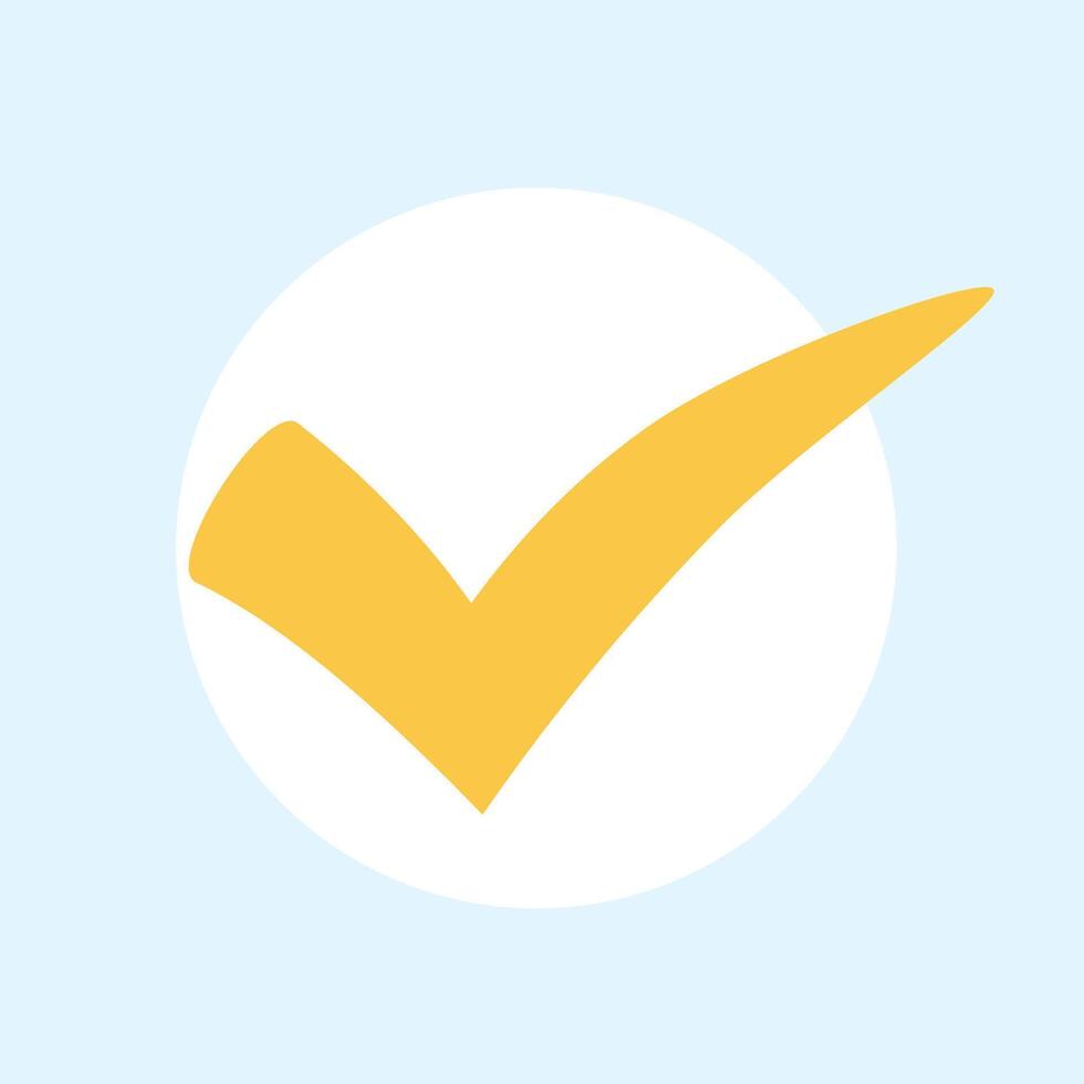 Vector checklist logo icon design isolated