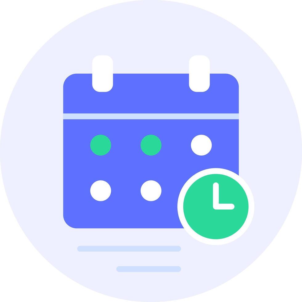 calendar schedule modern icon illustration vector