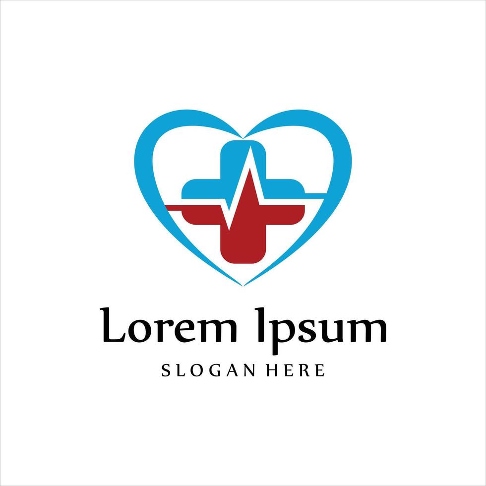 Medical Care Logo Design Vector