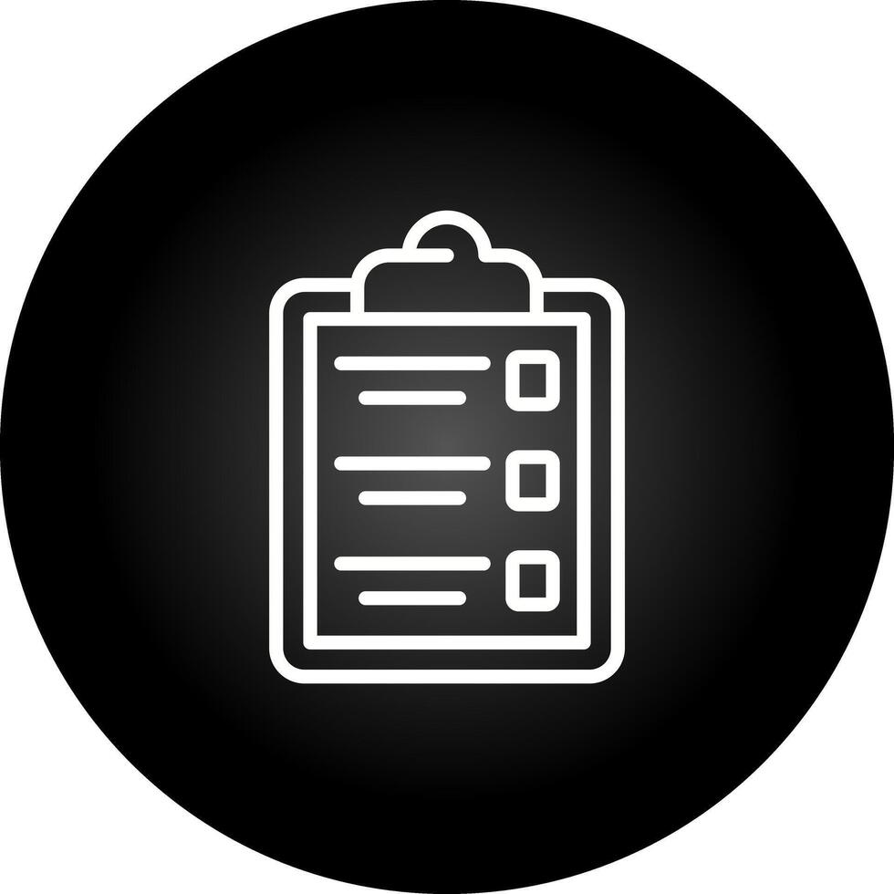 Clipboard Vector Icon