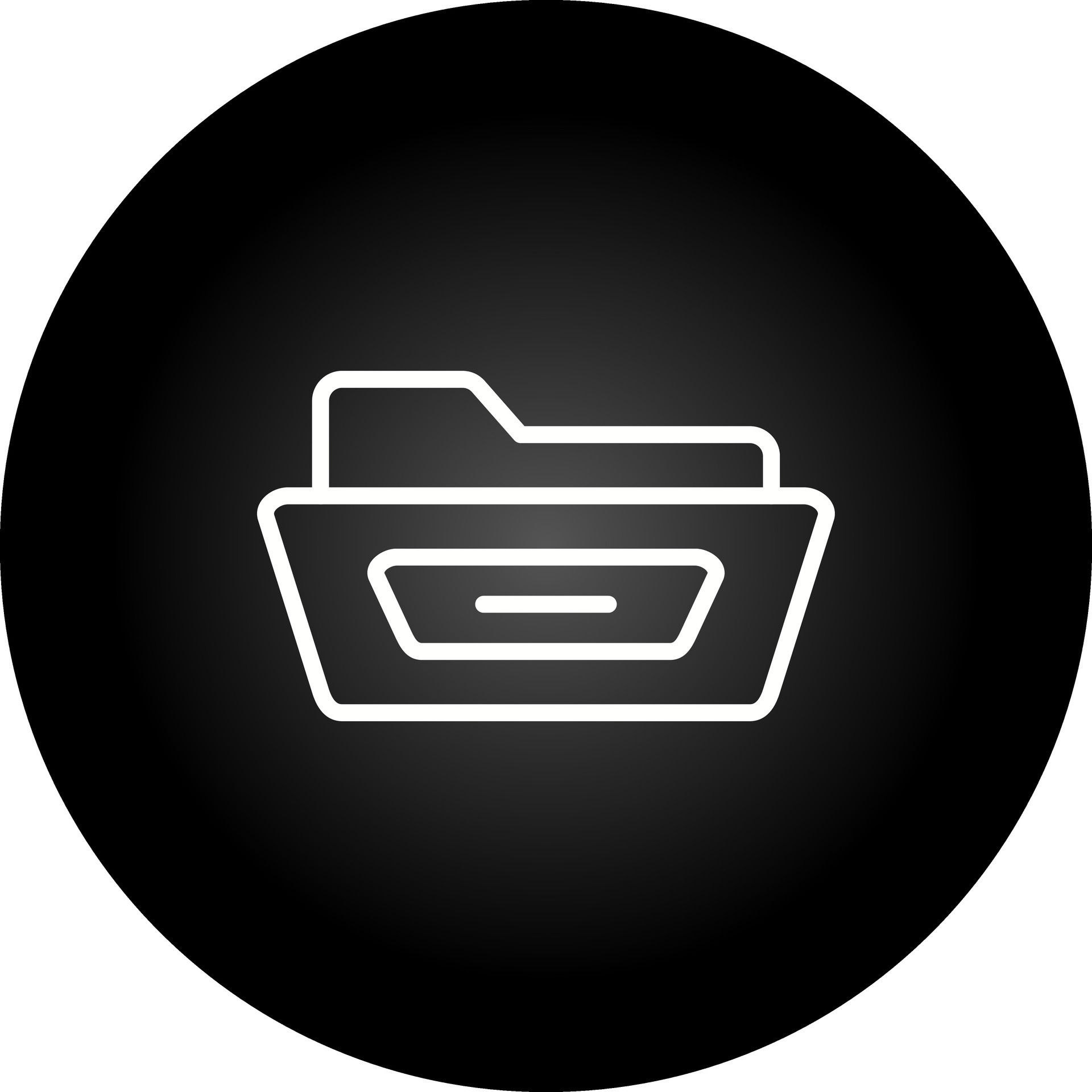 Open File Folder Vector Icon 37135864 Vector Art at Vecteezy