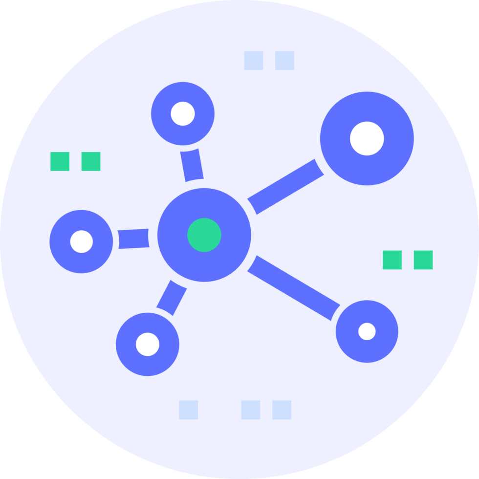 connect network modern icon illustration png