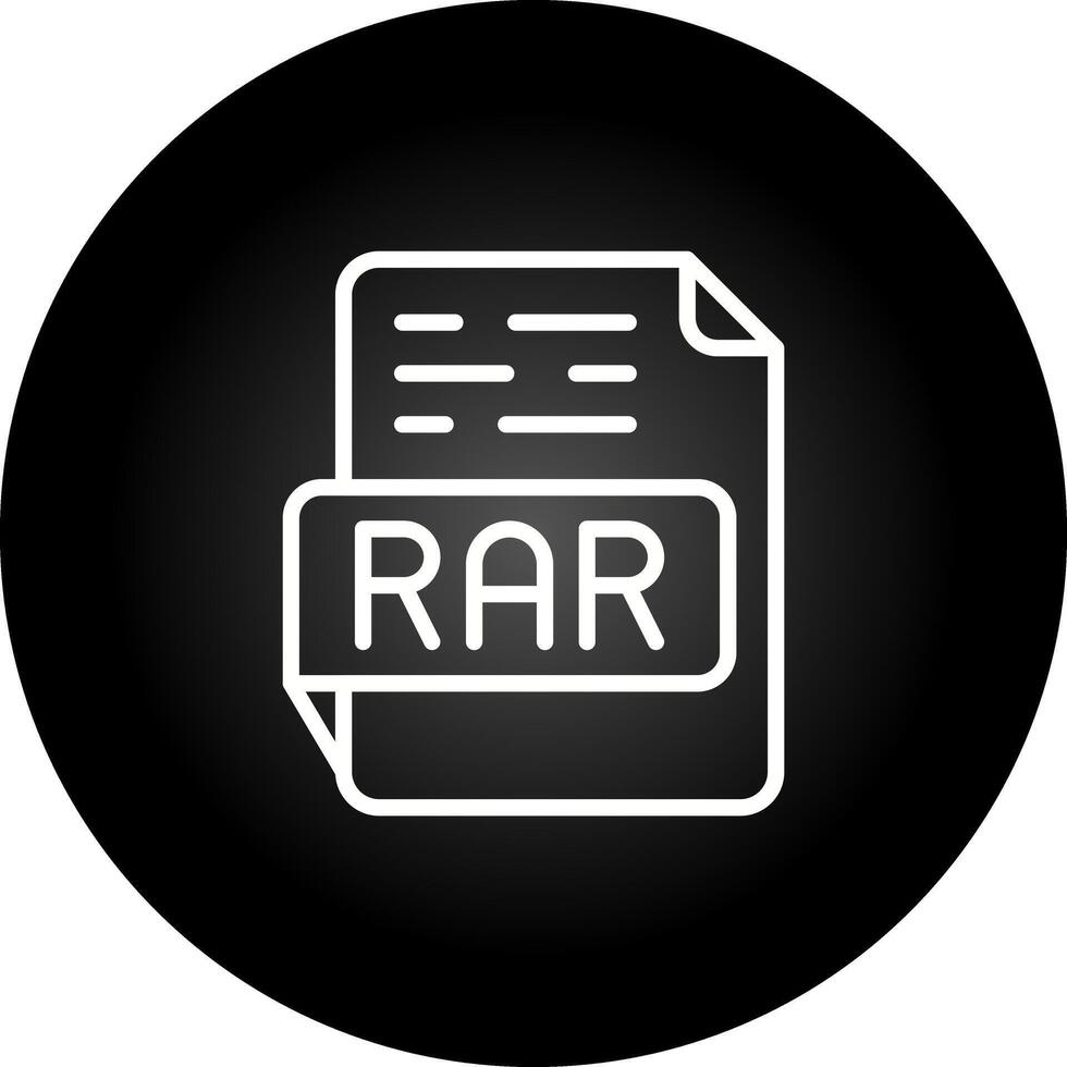 RAR Vector Icon