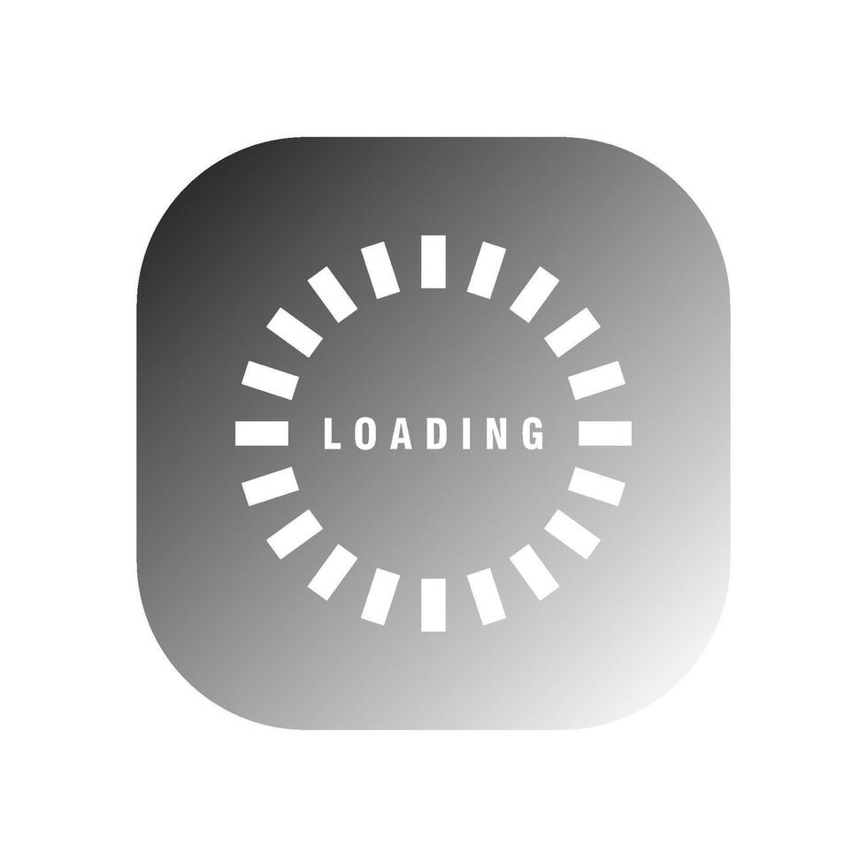 loading icon vector