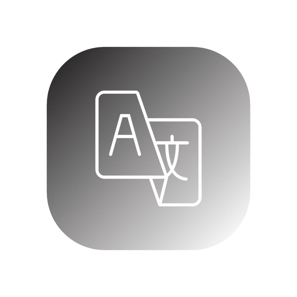 language icon vector