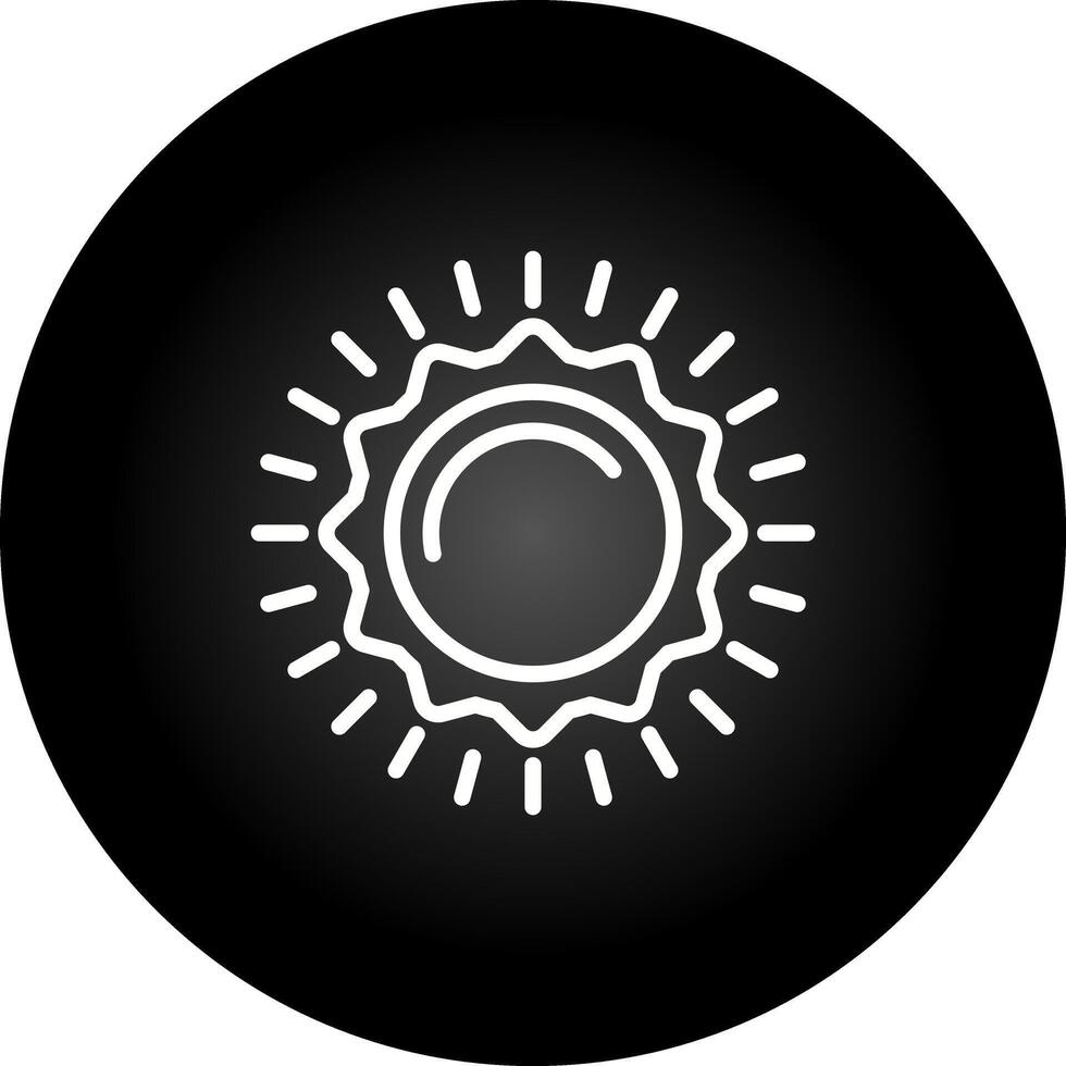 Sun Vector Icon