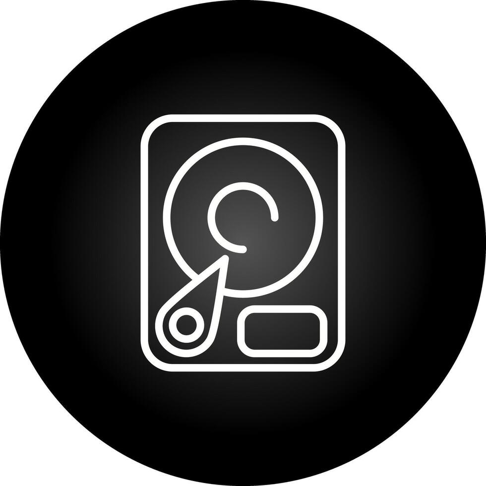 Hard Drive Vector Icon