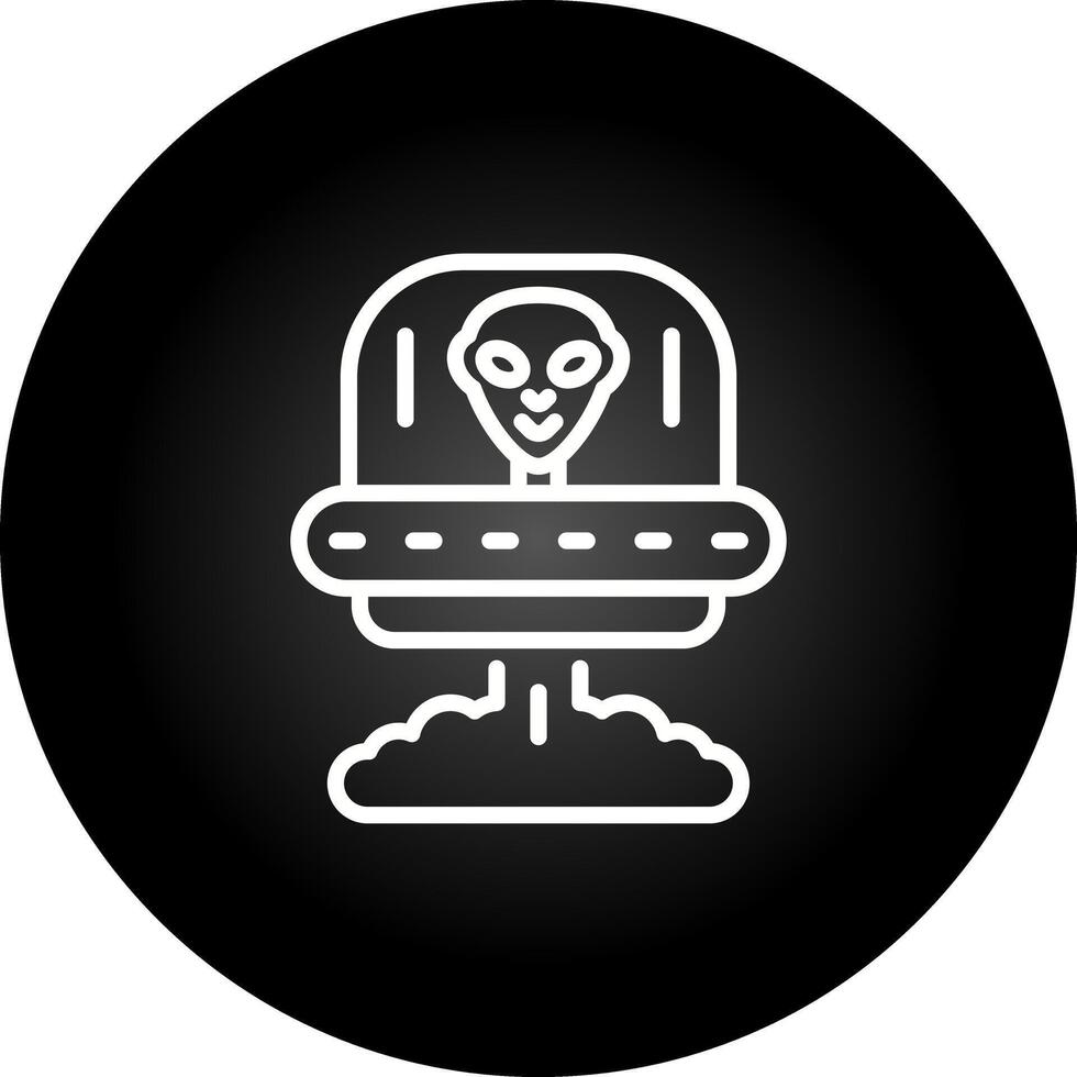 Spaceship Vector Icon