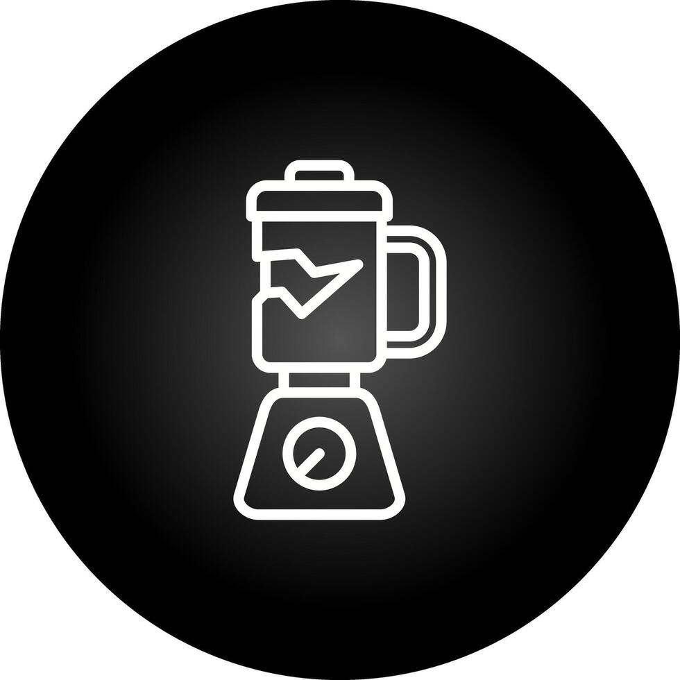 Food Blender Vector Icon