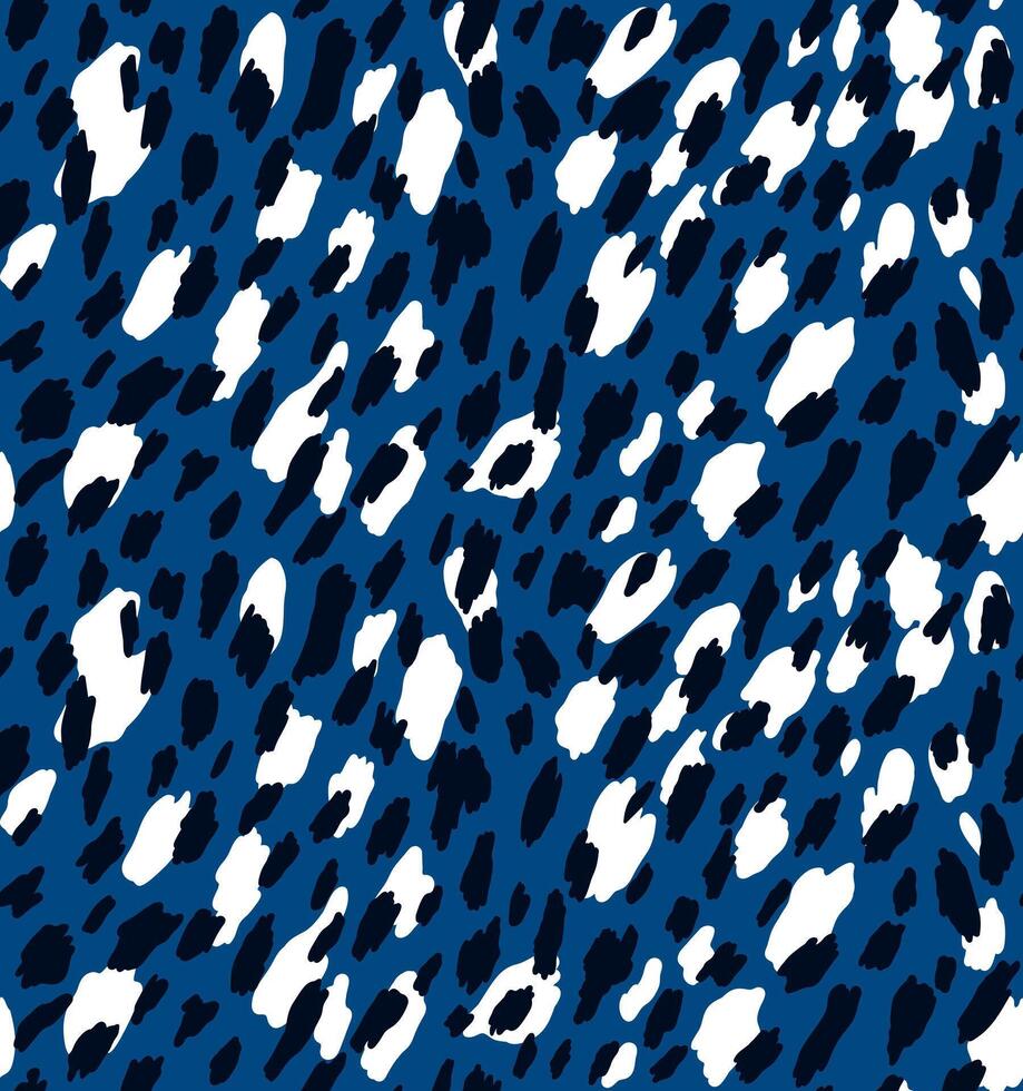 Exotic leopard seamless print pattern. vector