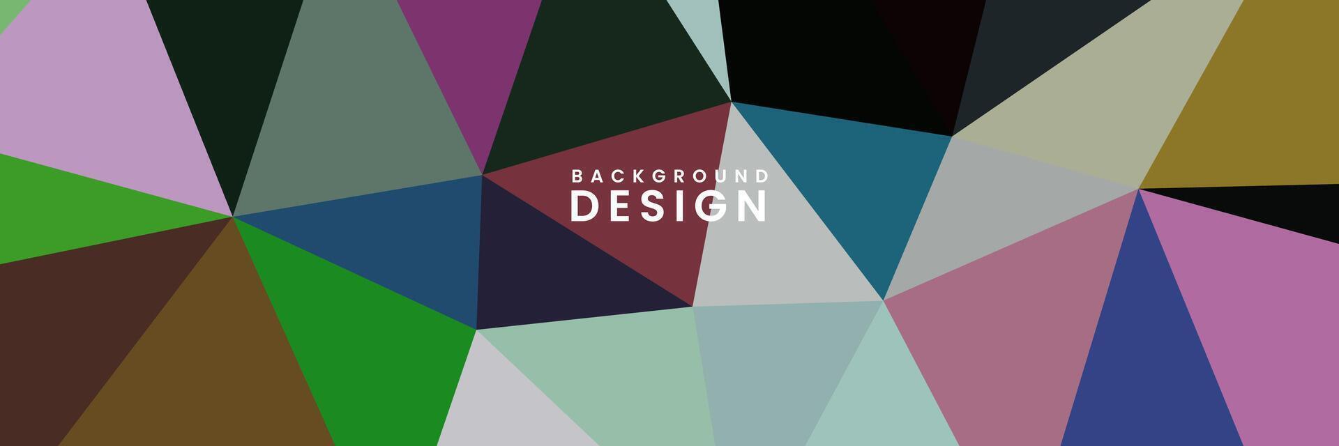 abstract elegant background with triangles and classic vibrant color vector