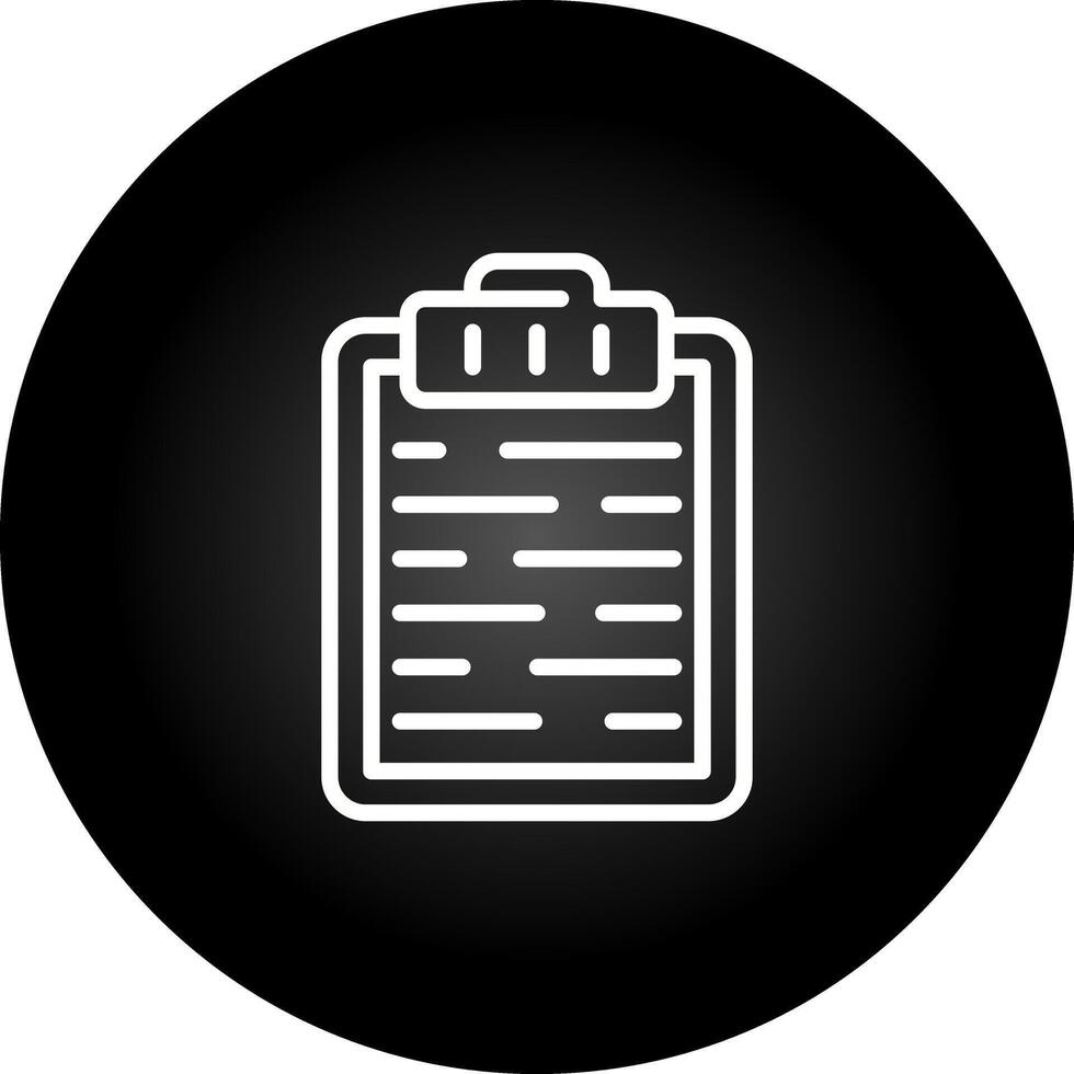 Clipboard Vector Icon