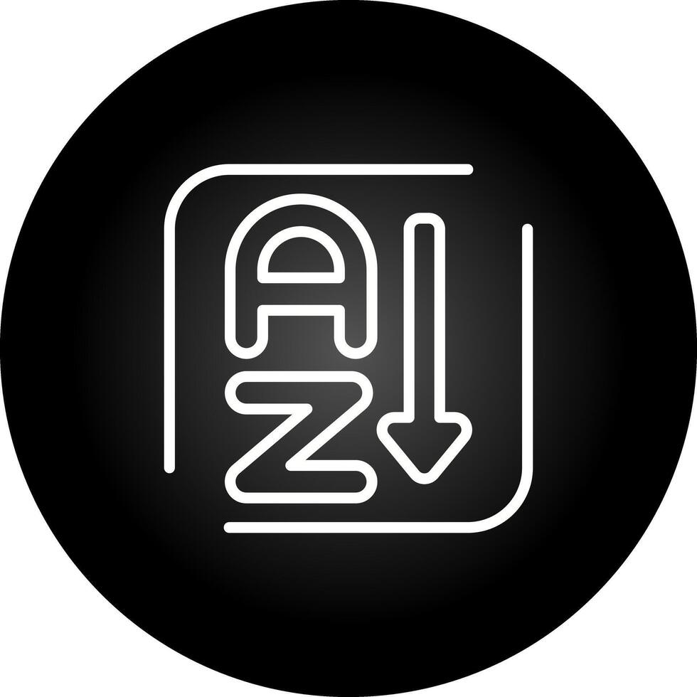 Letters Vector Icon