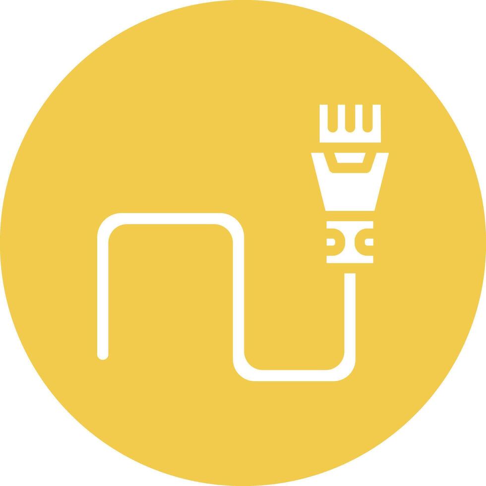 Internet Cable Vector Icon Vector Icon
