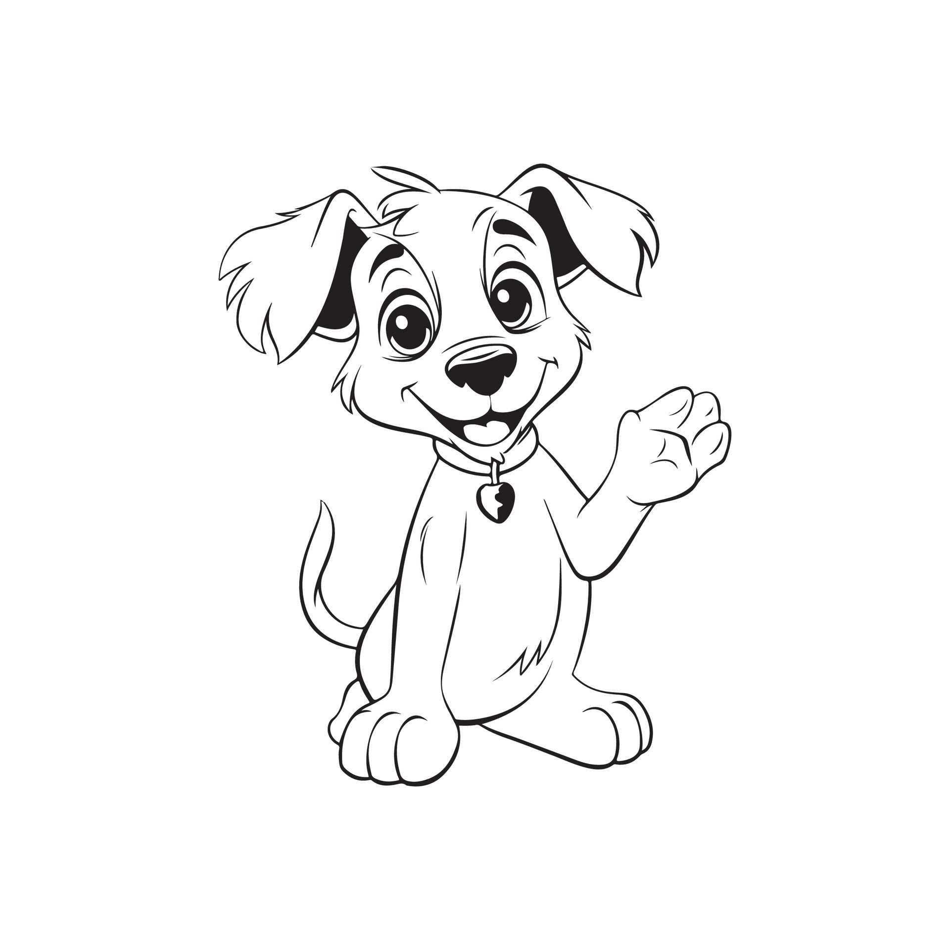 Dog Cartoon Images Easy To Draw Dog Cartoon Images Easy To Draw
