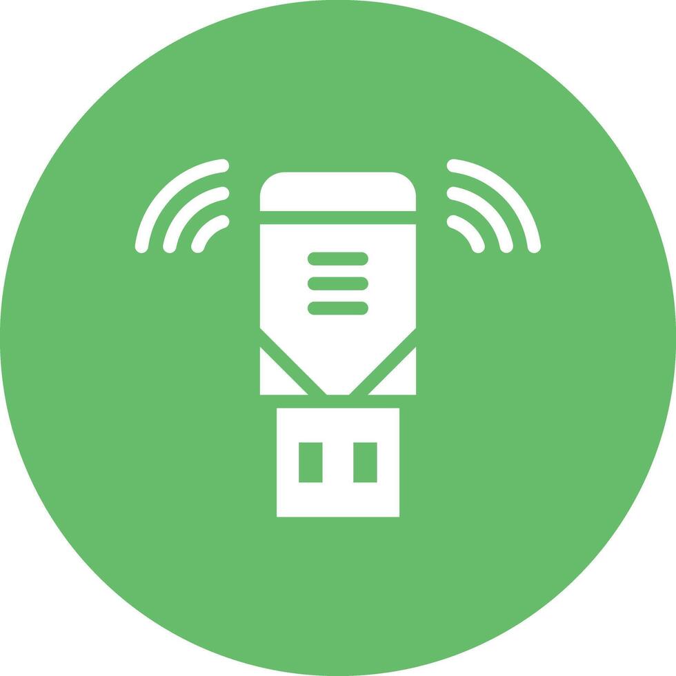 USB Wifi Vector Icon