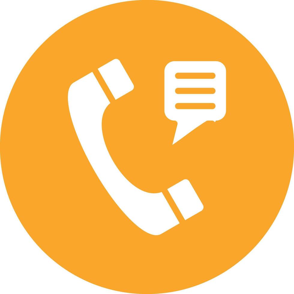 Call Service Vector Icon