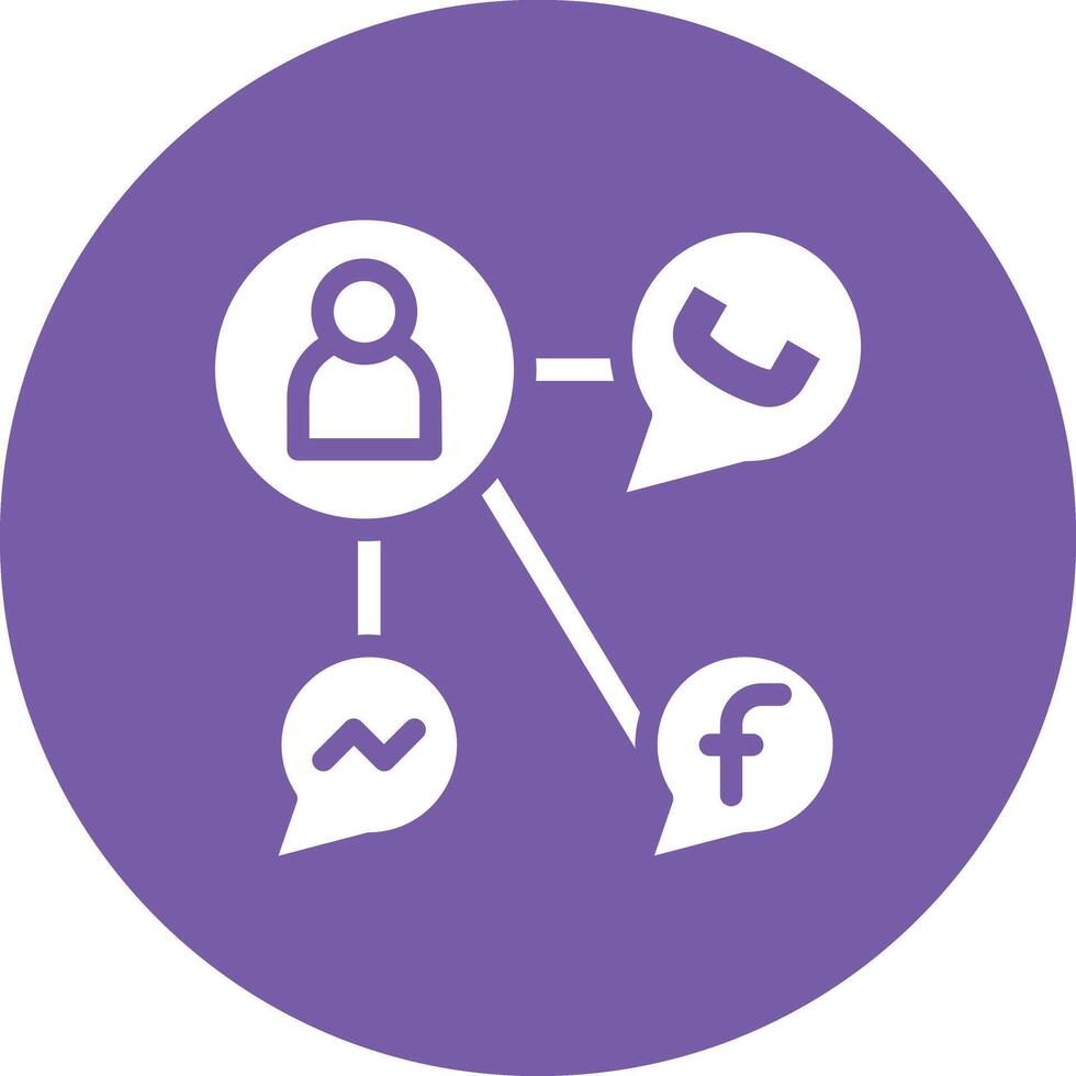 Social Network Vector Icon