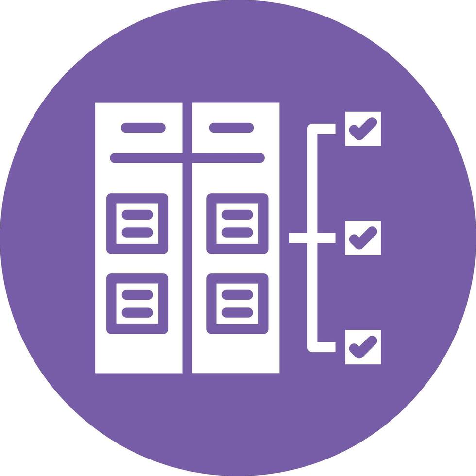Scrum Tasks Vector Icon