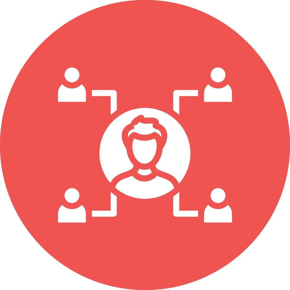 User Connection Vector Icon