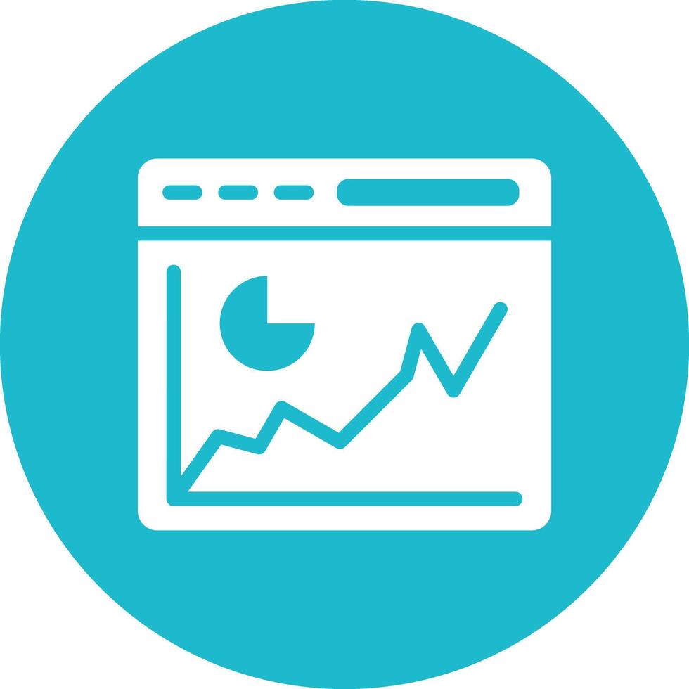 Analysis Diagram Vector Icon