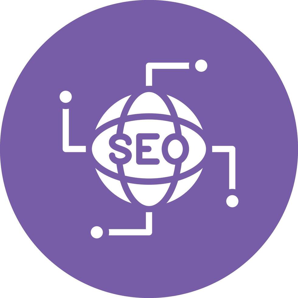 SEO Network Vector Icon