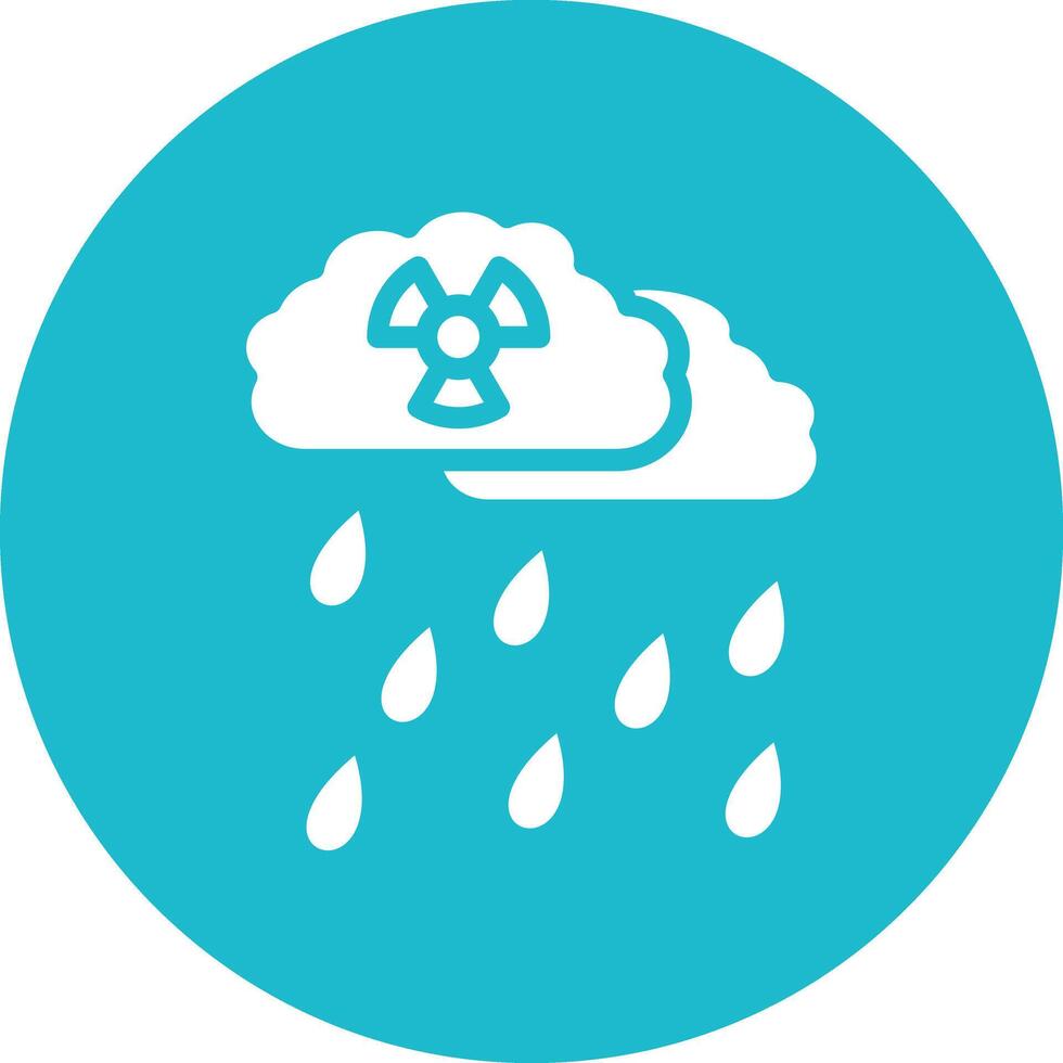 Acid Rain Vector Icon