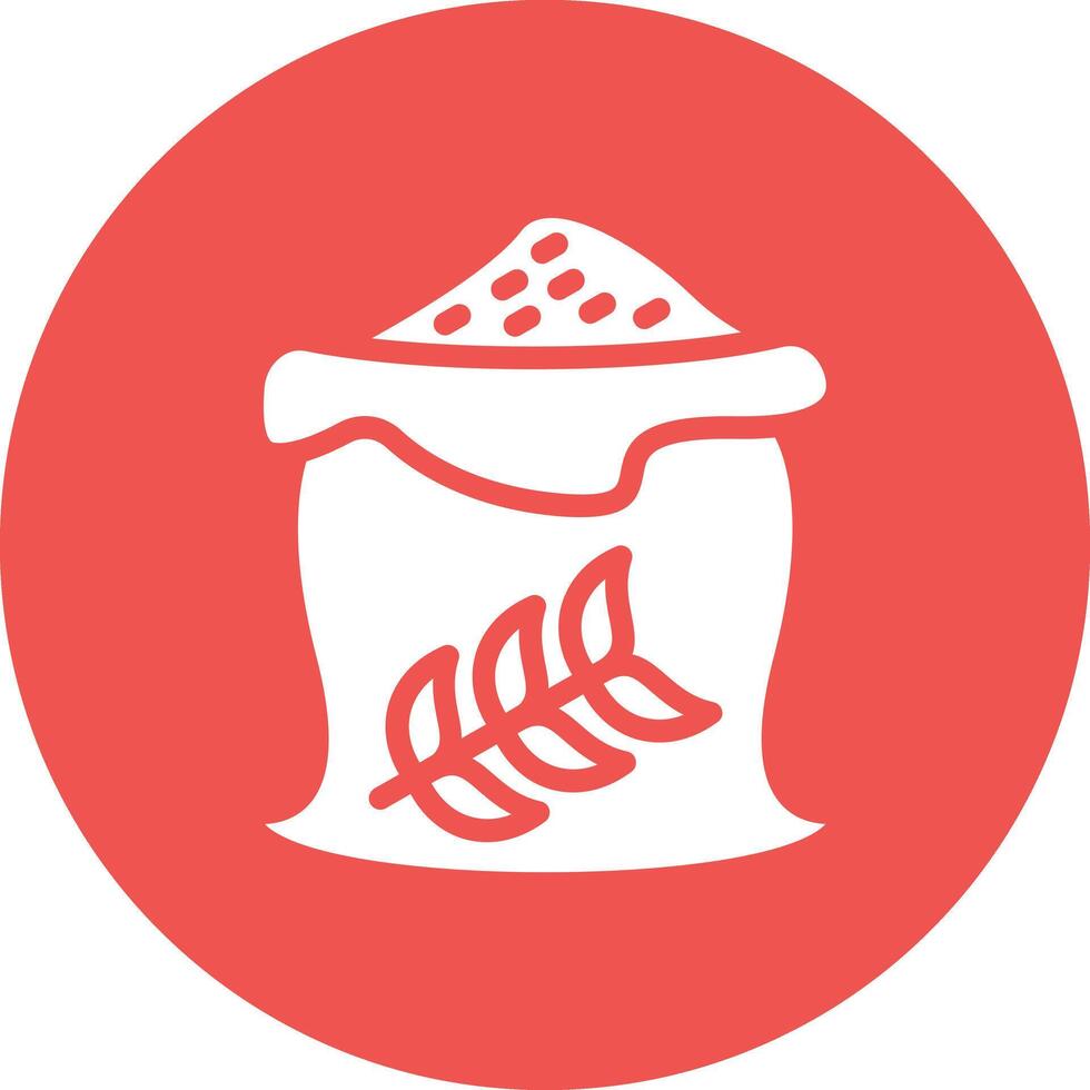 Wheat Sack Vector Icon